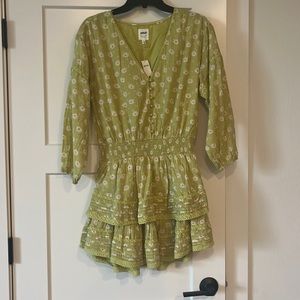 Cute lime green aerie size small dress
